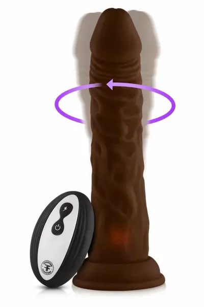 FemmeFunn Wireless Turbo Shaft Brown 8 Modes Liquid Silicone 21.6cm