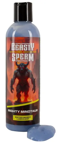 Beasty Sperm интимен гел на водна основа, сиво-син, 250 мл