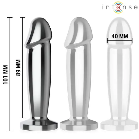 INTENSE M Remote-Controlled Metal Plug 10 Vibration Modes Waterproof