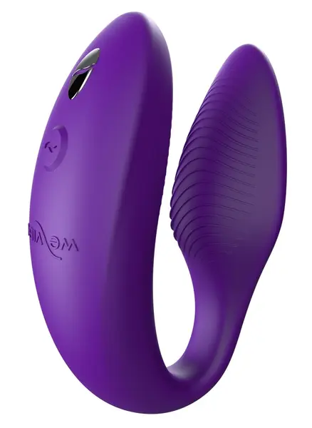 We-Vibe Sync 2 Intimate Partner Device, Purple, Adjustable Design