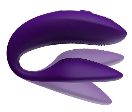 We-Vibe Sync 2 Intimate Partner Device, Purple, Adjustable Design