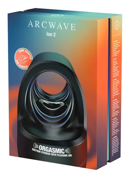 Arcwave Ion 2 Compact Air Pulse Intimate Device, CleanTech Silicone