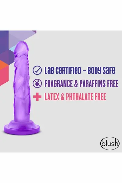 Blush Novelties B Yours Mini System Purple - Compact Intimate Silicone Model