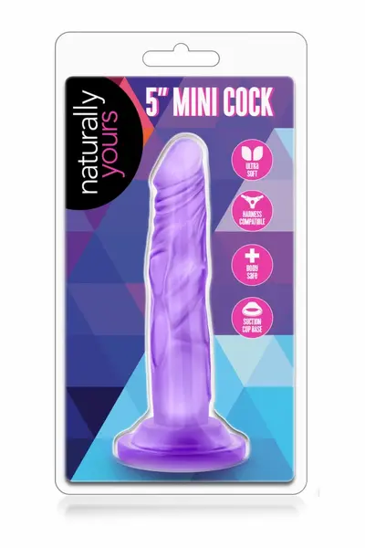 Blush Novelties B Yours Mini System Purple - Compact Intimate Silicone Model