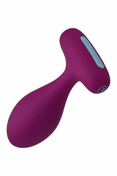 FemmeFunn Plua Dark Fuchsia - Remote Control Silicone Plug 11.1 cm