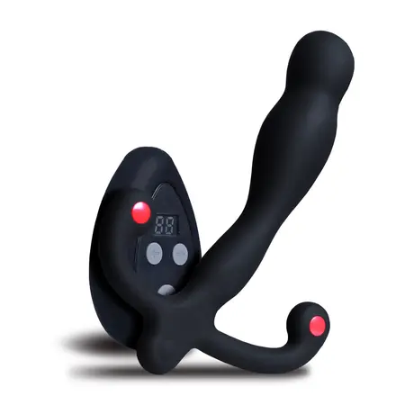 Aneros Eupho Syn V Vibrating Prostate Massager Black - 10 Modes, Remote Control