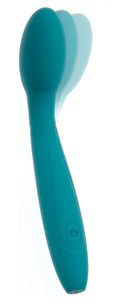 Sweet Smile Nodding Head Vibrator - 10 Modes, Waterproof, Silicone, 18.2cm