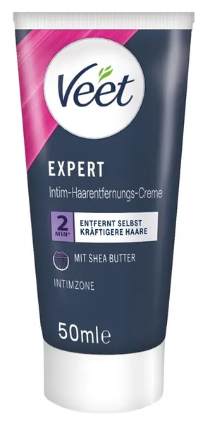 Veet Expert Intimate Hair Removal Set with Shea Butter 2x50ml