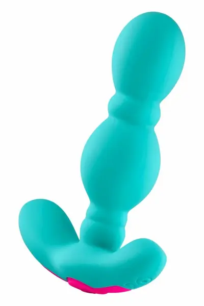 FemmeFunn Funn Plug Turquoise - 20-Mode Silicone Vibrating Plug