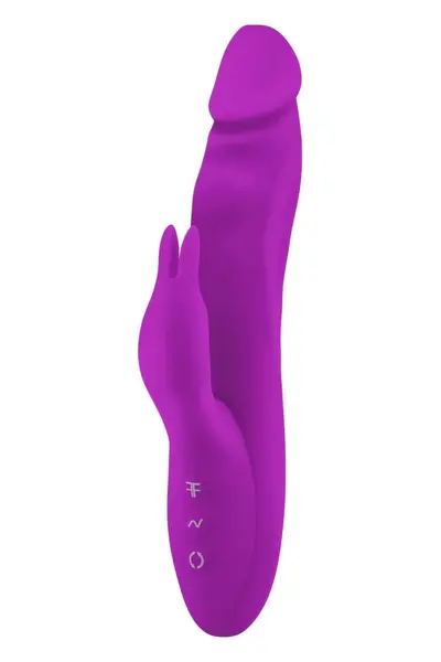 FemmeFunn Booster Rabbit Purple Dual-Action Rotating Intimate Device
