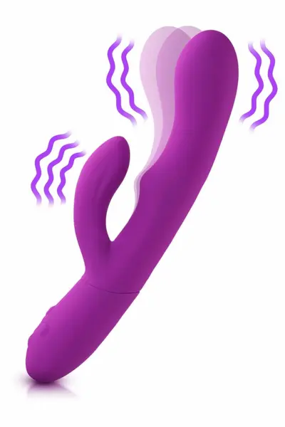 FemmeFunn Ultra Rabbit Purple - Triple Action Silicone Intimate Device