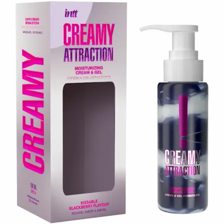 INTT Kissable Cream & Gel Blackberry Aroma 100ml - Moisturizing Formula