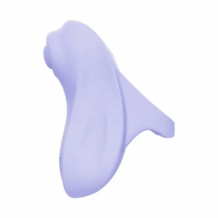 Teazers Finger Vibrator Purple - Precision Tapping, 10 Modes, Compact Design
