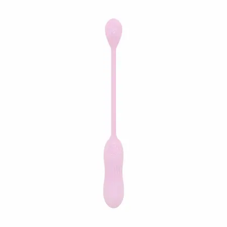 Good Vibes Only Siva Pink Mini Vibrating Device Ribbed Silicone 10 Modes
