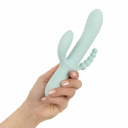 Good Vibes Only Sage Blue Multi-Function Triple Action Silicone System