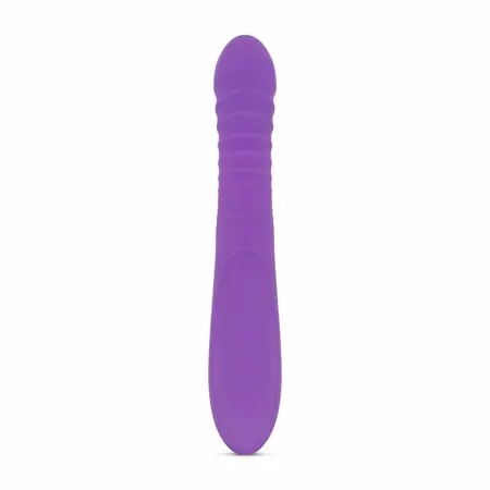 Teazers Heating Rabbit Intimate Massager Dual Motor Silicone Purple