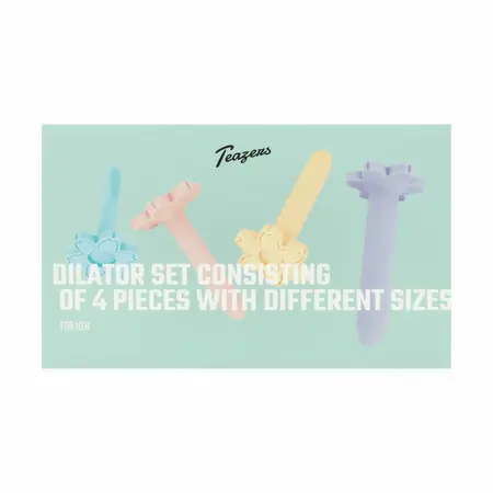 Teazers Silicone Dilator Set 4pcs - Progressive Training System
