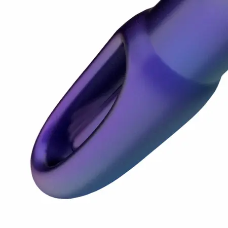 Hueman Voyager Vibrating Plug Purple - 10 Modes, Remote Control, Silicone