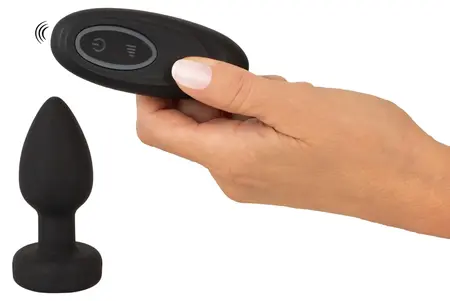 ANOS RC LED Light Plug Silicone, 9 cm, 7 Modes, Remote, Waterproof