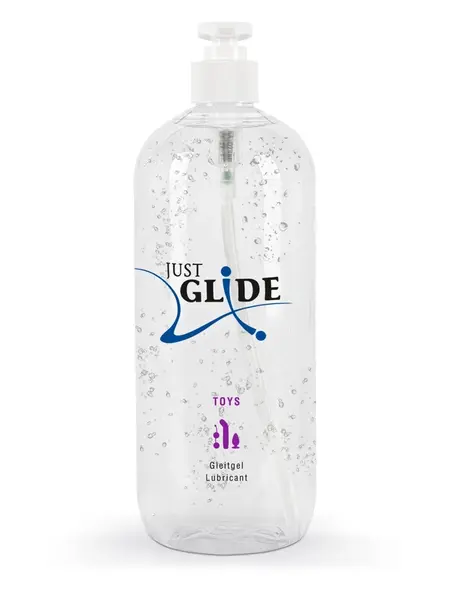 Just Glide Toylube 1000 ml - Thick Water-Based Lubricant for Accessories