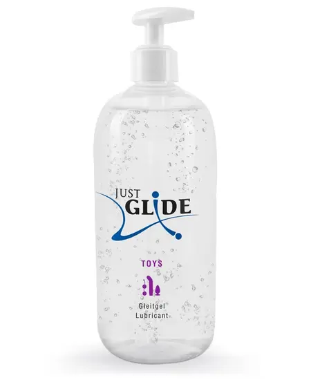 Just Glide Toylube 500 ml Water-Based Thick Lubricant for Accessories
