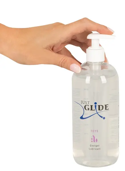 Just Glide Toylube 500 ml Water-Based Thick Lubricant for Accessories