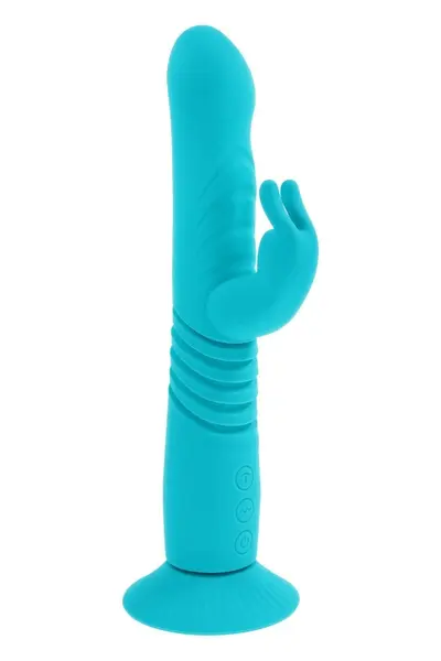 EVOLVED Bunny Hop Intimate Thrusting System with Suction Cup 25cm