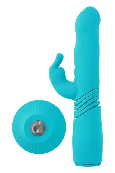 EVOLVED Bunny Hop Intimate Thrusting System with Suction Cup 25cm