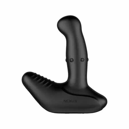 Nexus Revo Ring Remote Control Rotating Wellness Device Silicone Black 13,5cm