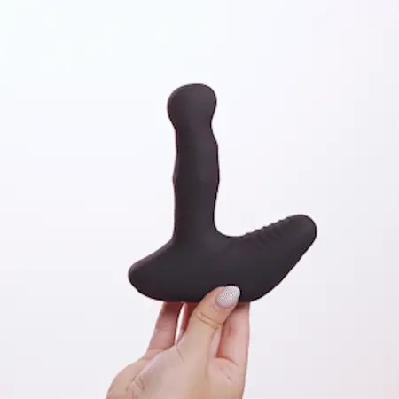 Nexus Revo Ring Remote Control Rotating Wellness Device Silicone Black 13,5cm