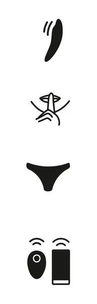 We-Vibe Moxie+ Aqua Discreet Wearable Panty Device with Remote & App