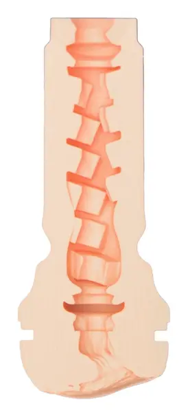 Kiiroo Feel Lacy Lennon Interactive Intimate Device, 22 cm, Skin-Tone