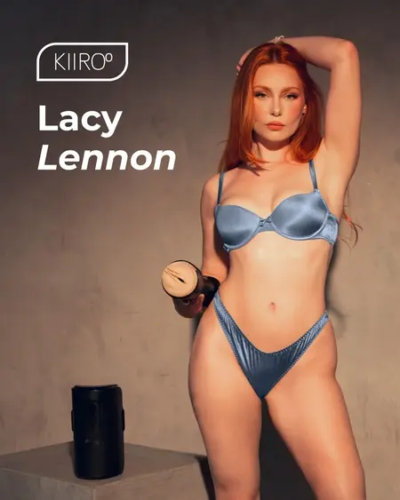 Kiiroo Feel Lacy Lennon Interactive Intimate Device, 22 cm, Skin-Tone