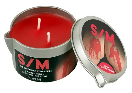 Mister B Hot Massage Candle 100ml - Warming Effect, Scented Wax