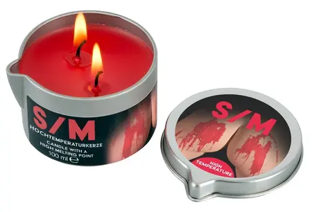 Mister B Hot Massage Candle 100ml - Warming Effect, Scented Wax