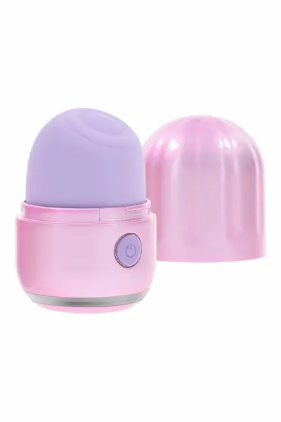 EVOLVED Vacation Vibes Tapping Device Pink-Pearl Rechargeable 8.6cm