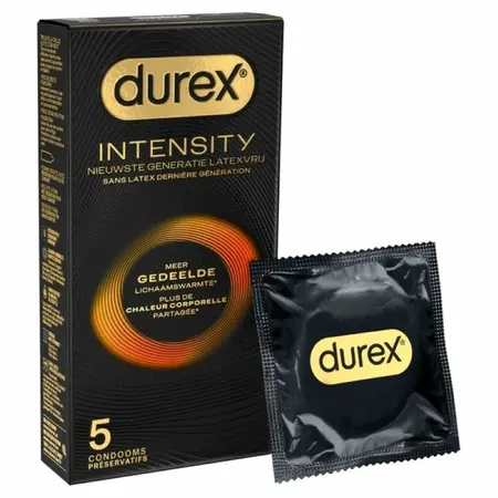 Intensity ултратънки презервативи без латекс, 5 бр.