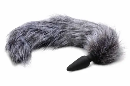 TAILZ Snap-On Intimate Plug Set - 3 Interchangeable Faux Fur Tails
