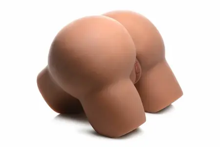 Mistress Jennifer Bubble Butt Dual Tunnel Anatomical Model, Medium, 23kg