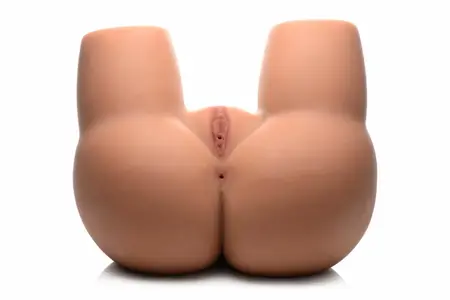 Mistress Jennifer Bubble Butt Dual Tunnel Anatomical Model, Medium, 23kg