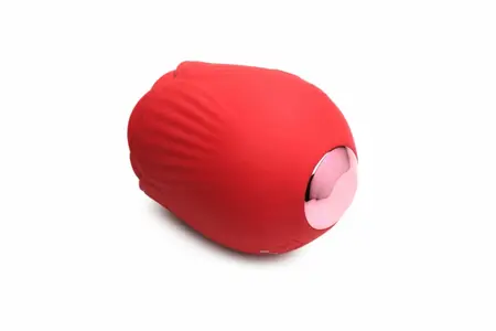 BLOOMGASM French Rose Red Intimate Stimulation Device 10 Modes Silicone