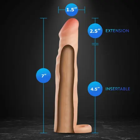 Blush Performance Plus Fortitude Silicone Extension 6.3 cm