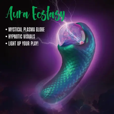 Temptasia Enchanted Serpent Dual Motor Vibrator with Plasma Light Show