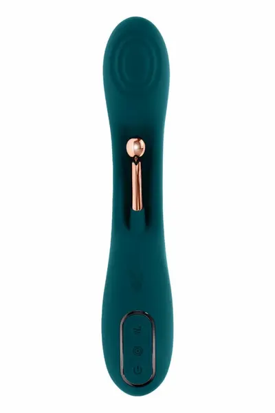 PLAYBOY AURELIE Dual Motor Intimate Device Rose Gold 22.7cm Waterproof