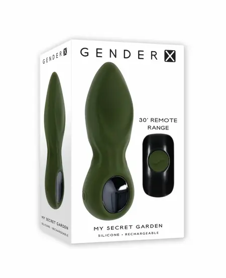 Gender X My Secret Garden Remote-Controlled Silicone Device 14.5 cm