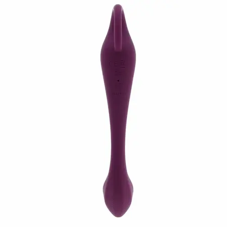 Evolved Lochness Rechargeable Silicone Curved Vibrator 19 cm Blue