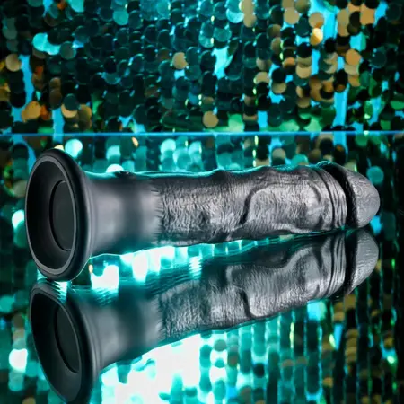 Evolved Black Thunder Intimate Machine 25cm Silicone Waterproof Remote