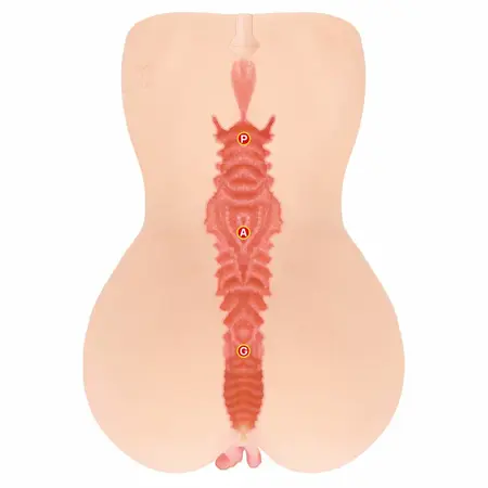 Kokos Edition 001 XL Double Layer Intimate Machine, Skin-Touch Material