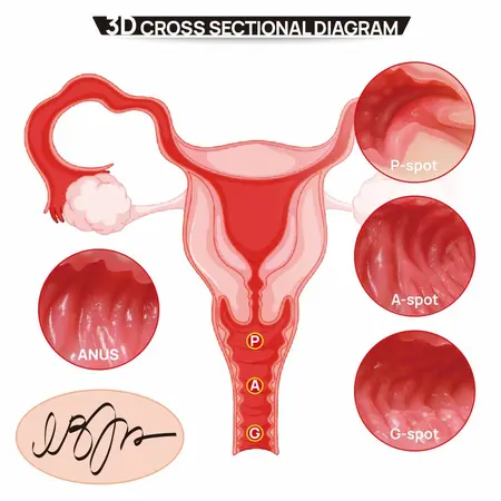 Kokos Real Hips 004 Intimate Machine Vanilla Double Layer TPE