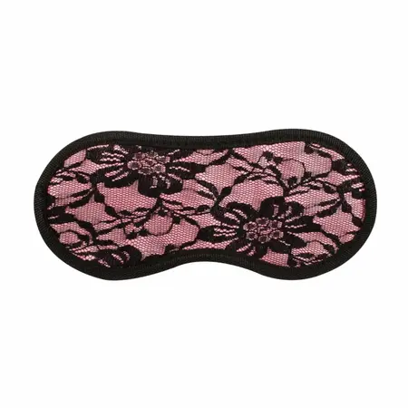 Bedroom Fantasies Bound by Lace 8-Piece Restraint Set Pink